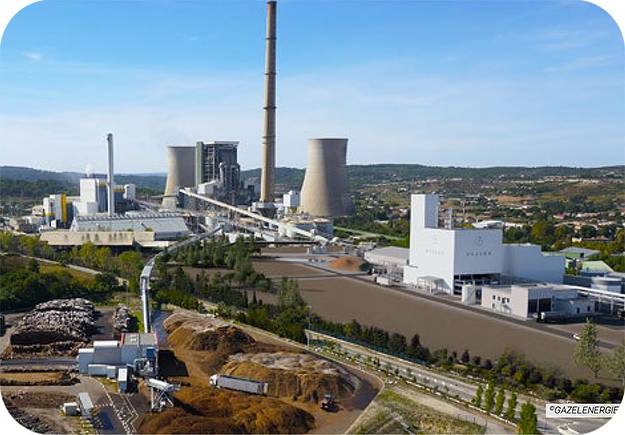 la centrale de Gardanne Meyreuil et sa production hydrogène renouvelable 